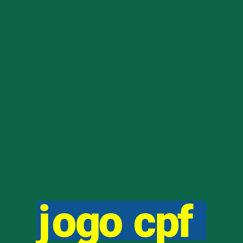 jogo cpf